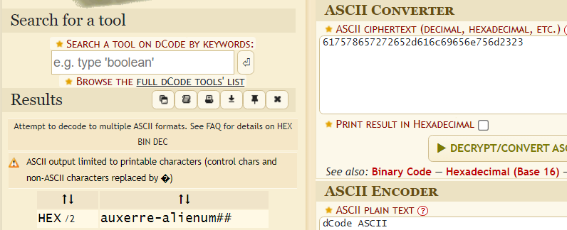 Momentum website decrypted cookie converted to ASCII