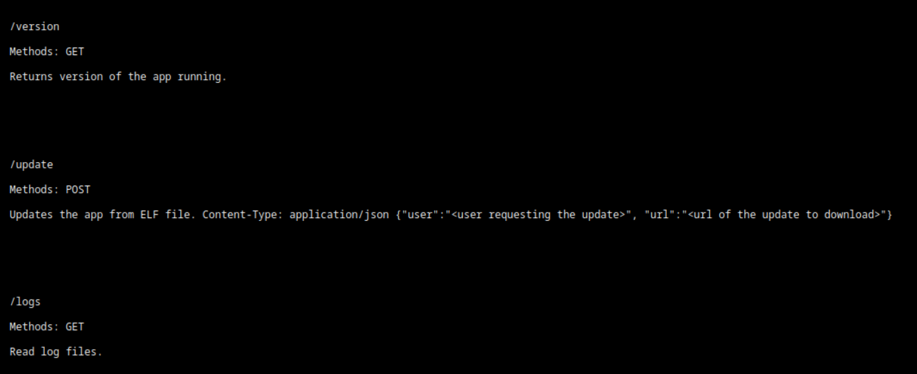 Remote Software Management API homepage image 2